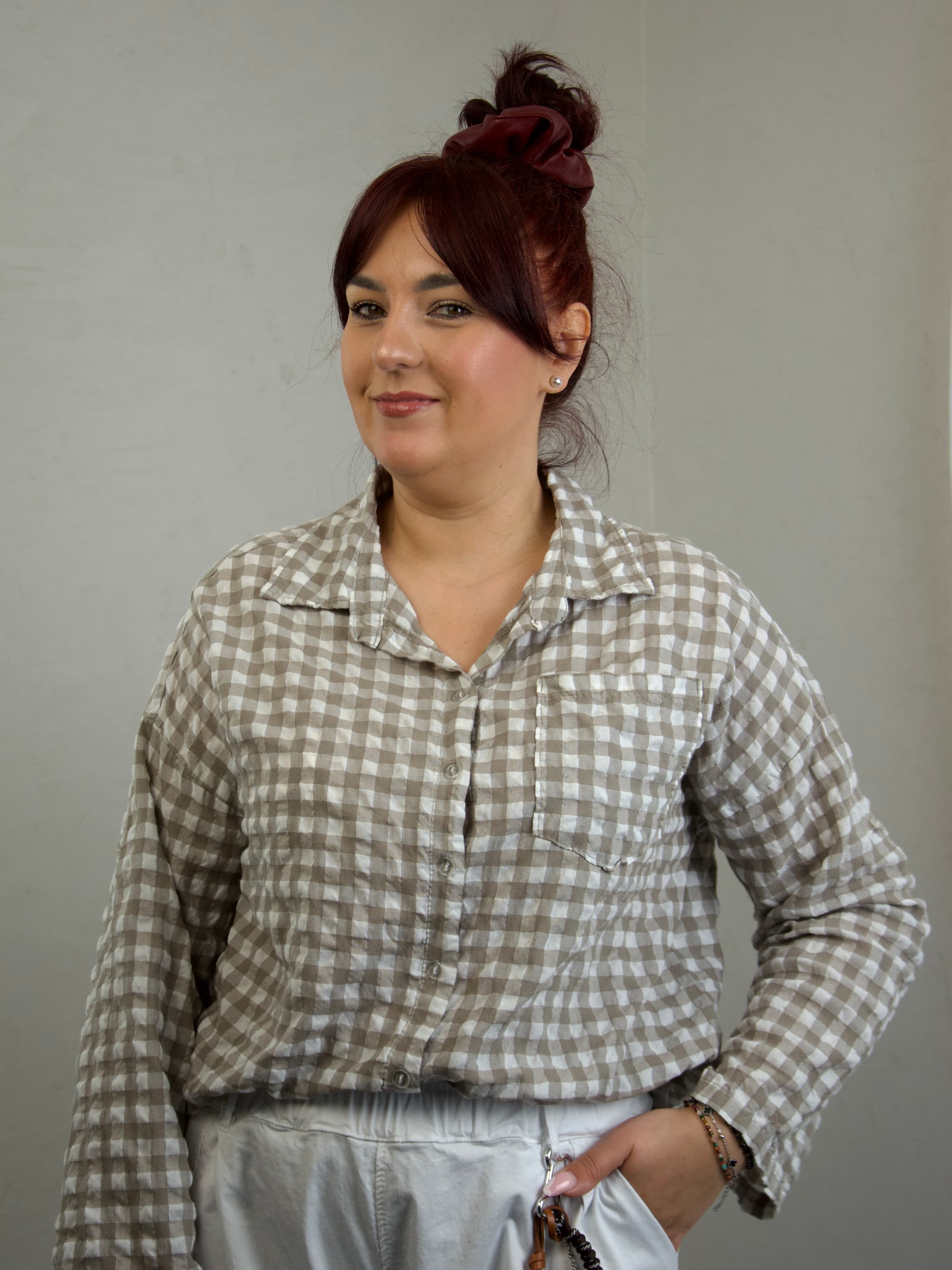 Checked shirt