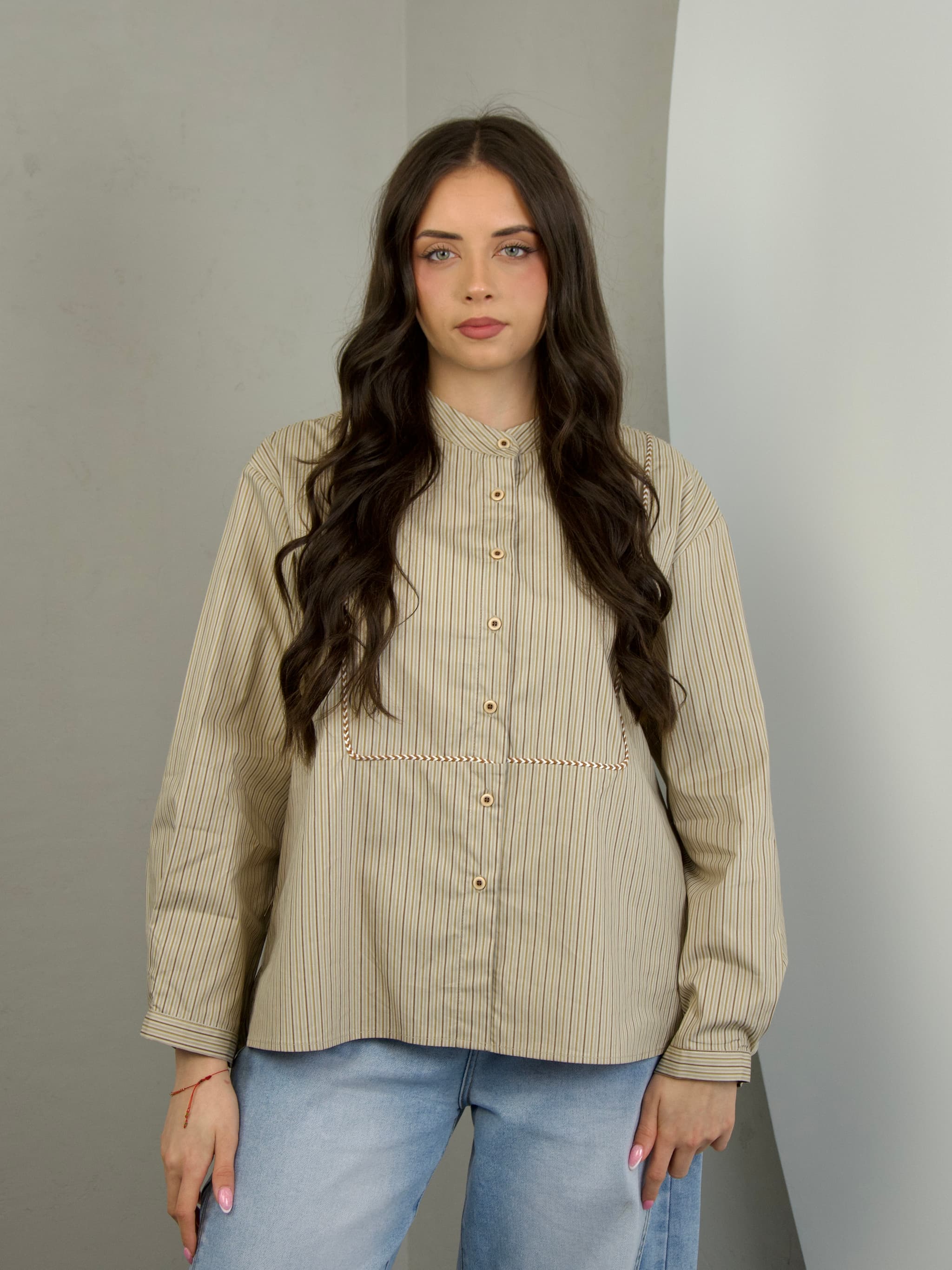 Gioya striped shirt