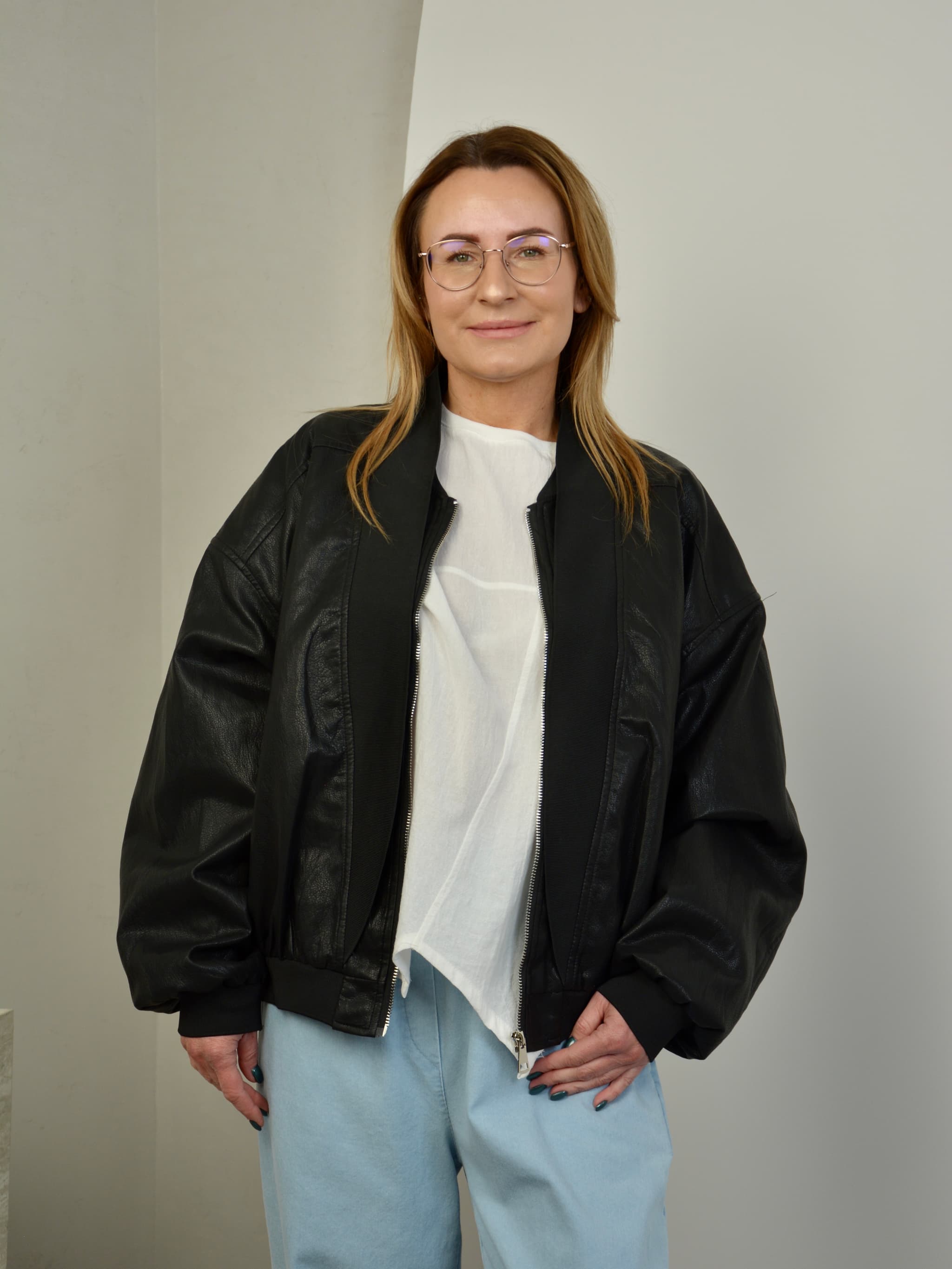 Kurtka eko-skóra