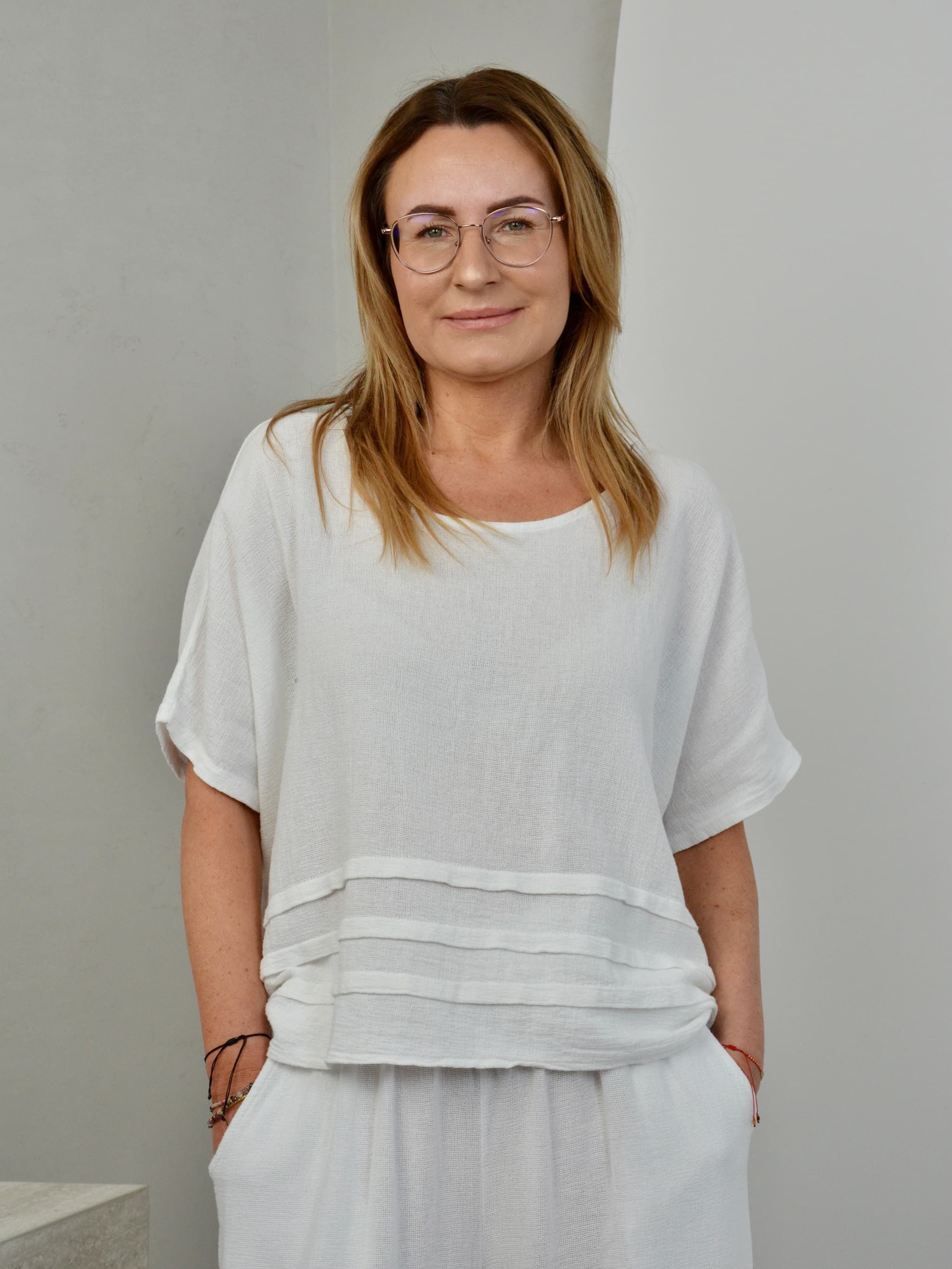 Bluzka sznureczkowa