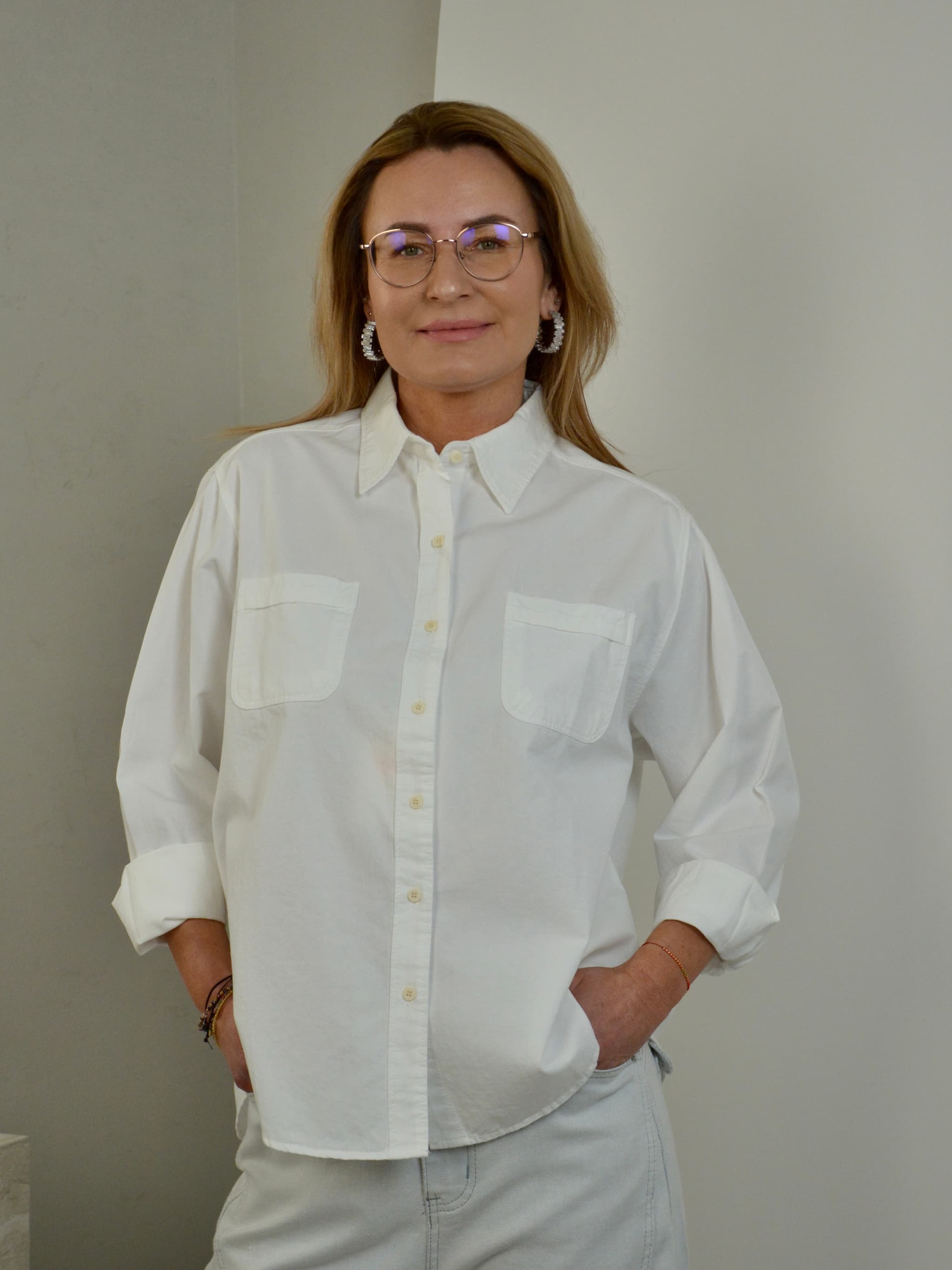 Koszula z dwoma kieszeniami