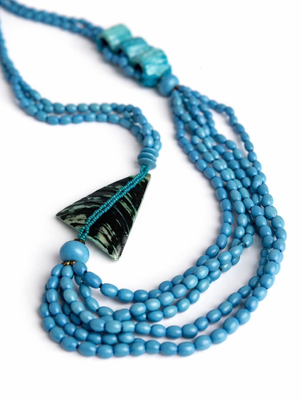 Alex Max pendant blue resin