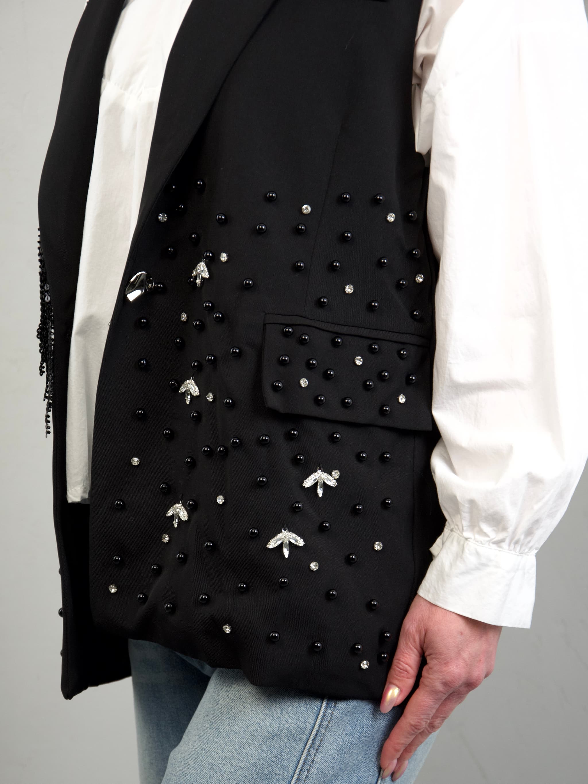 Sequin vest