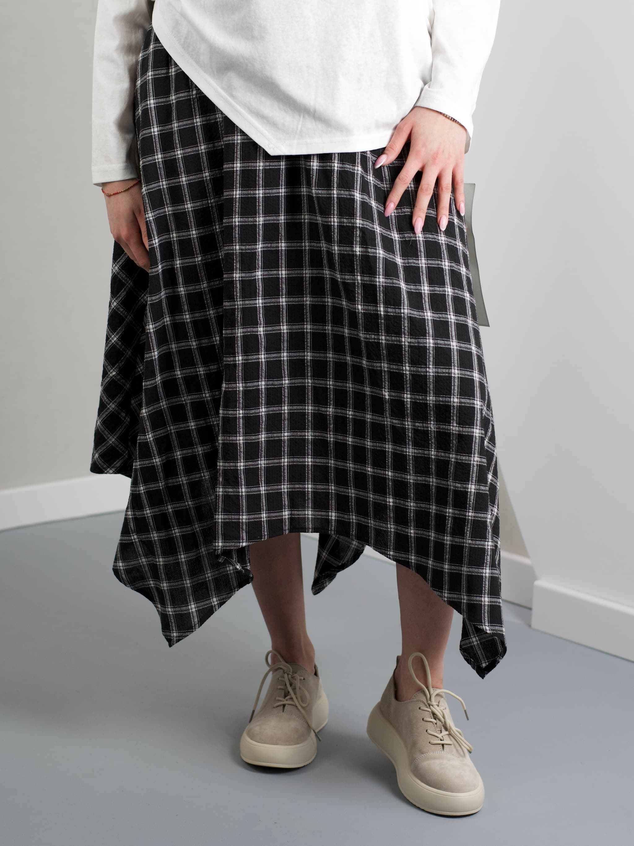 Plaid skirt