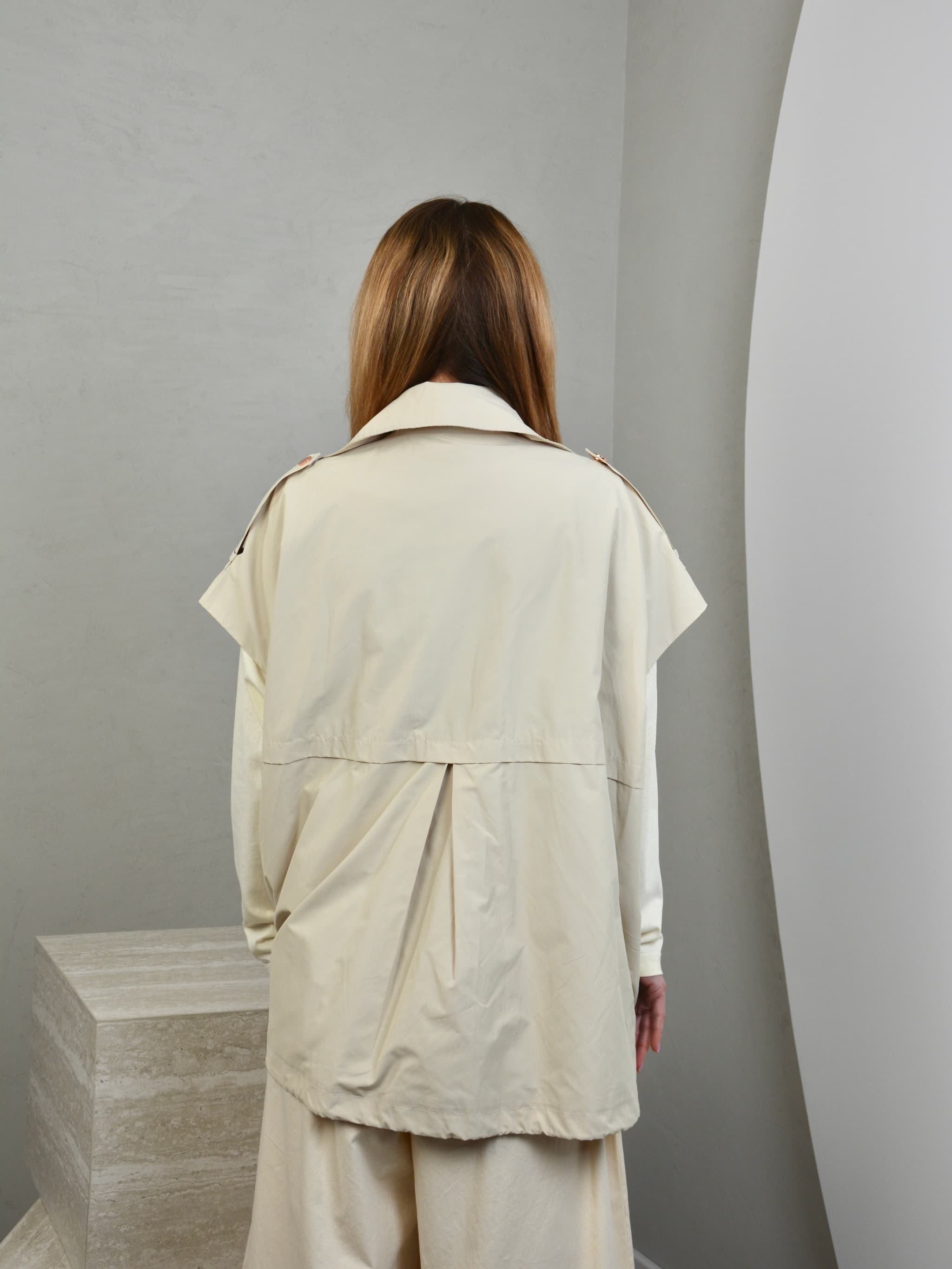 Oversized vest