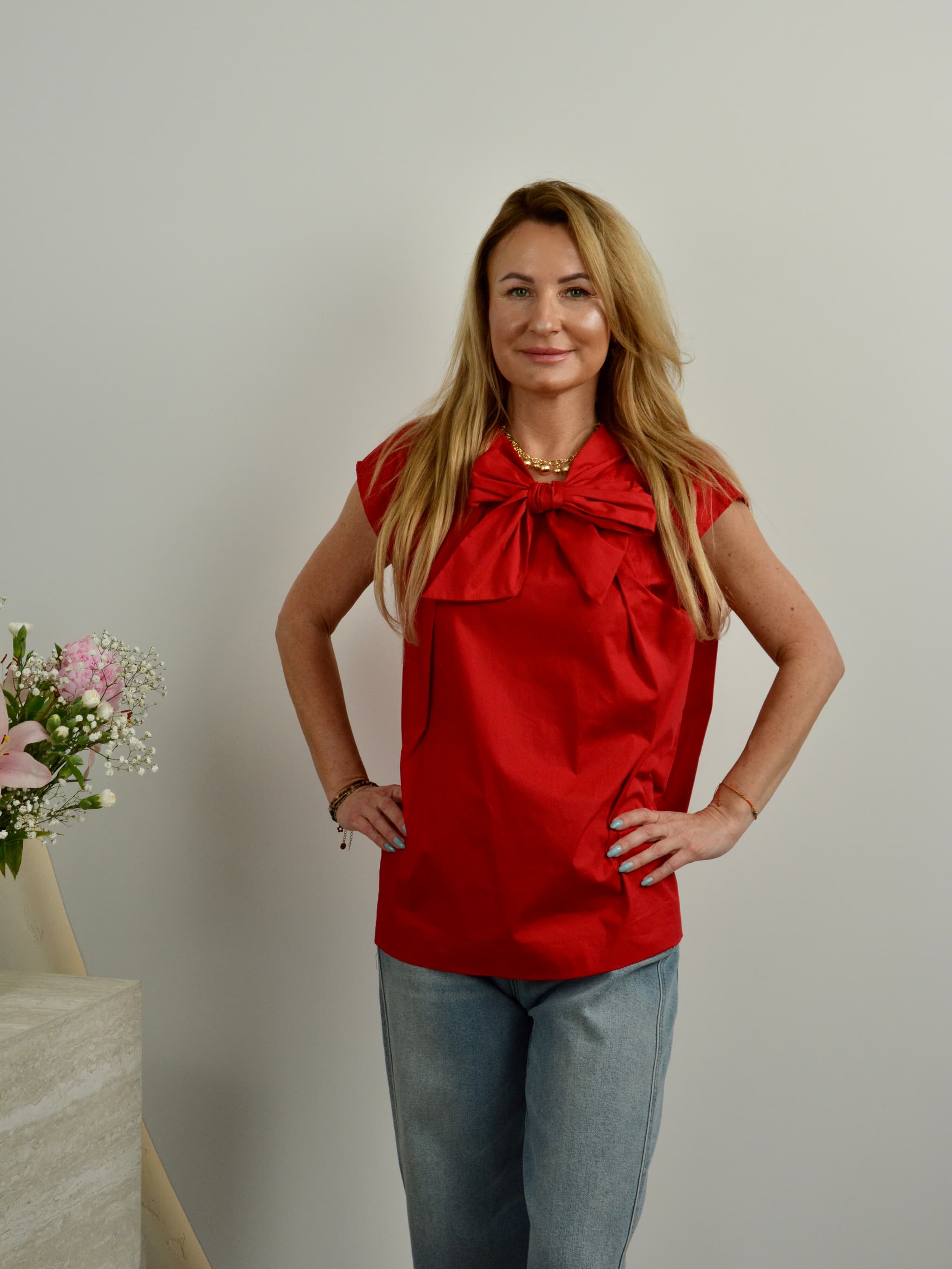 Bluzka krawatka