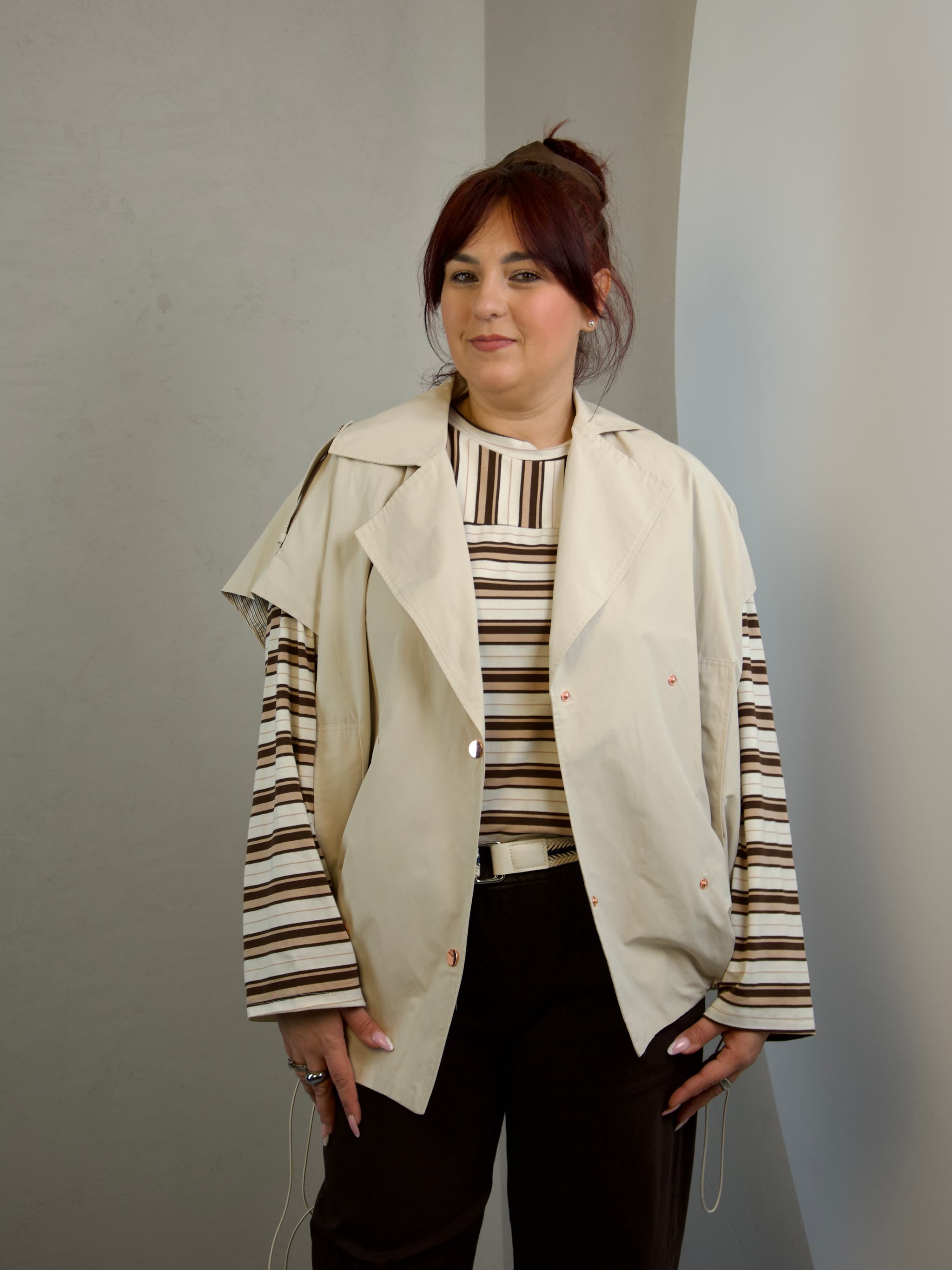 Oversized vest