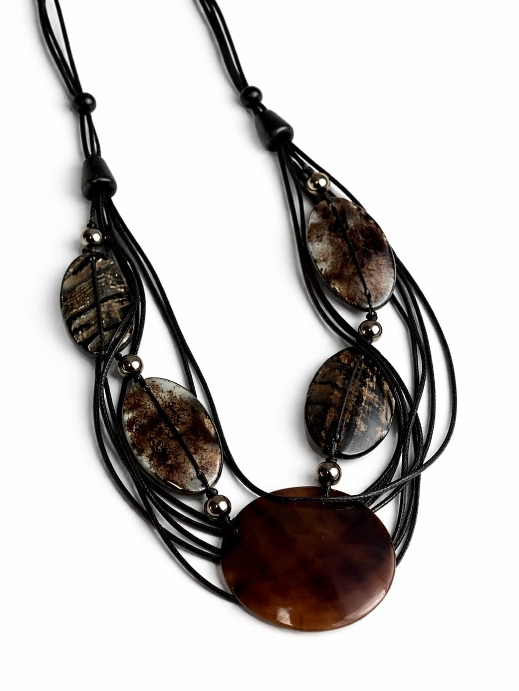 Black Stone Pendant