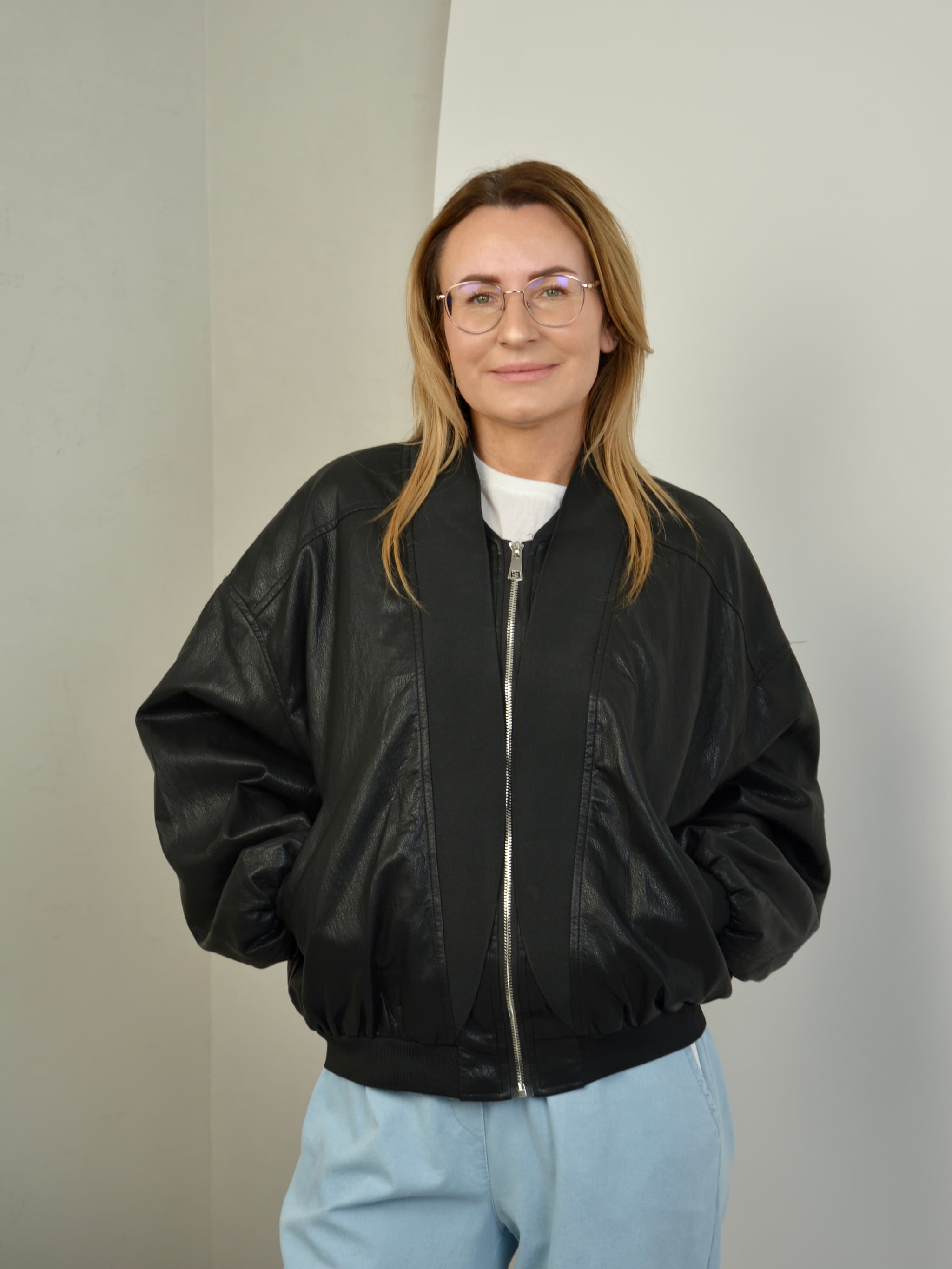 Kurtka eko-skóra