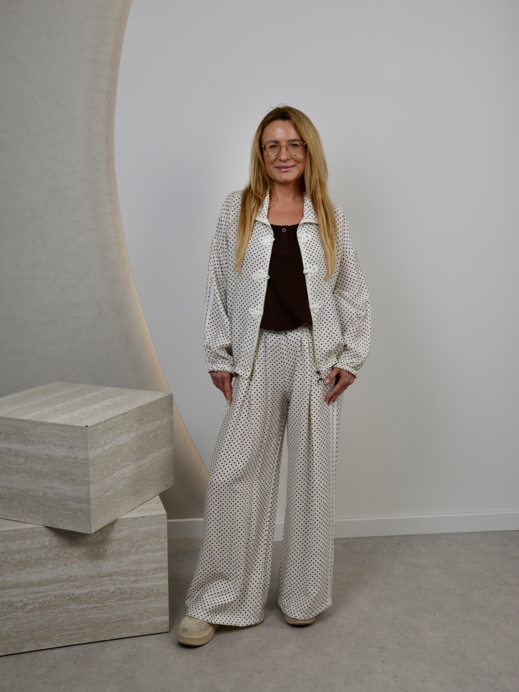 Kurtka w kropki