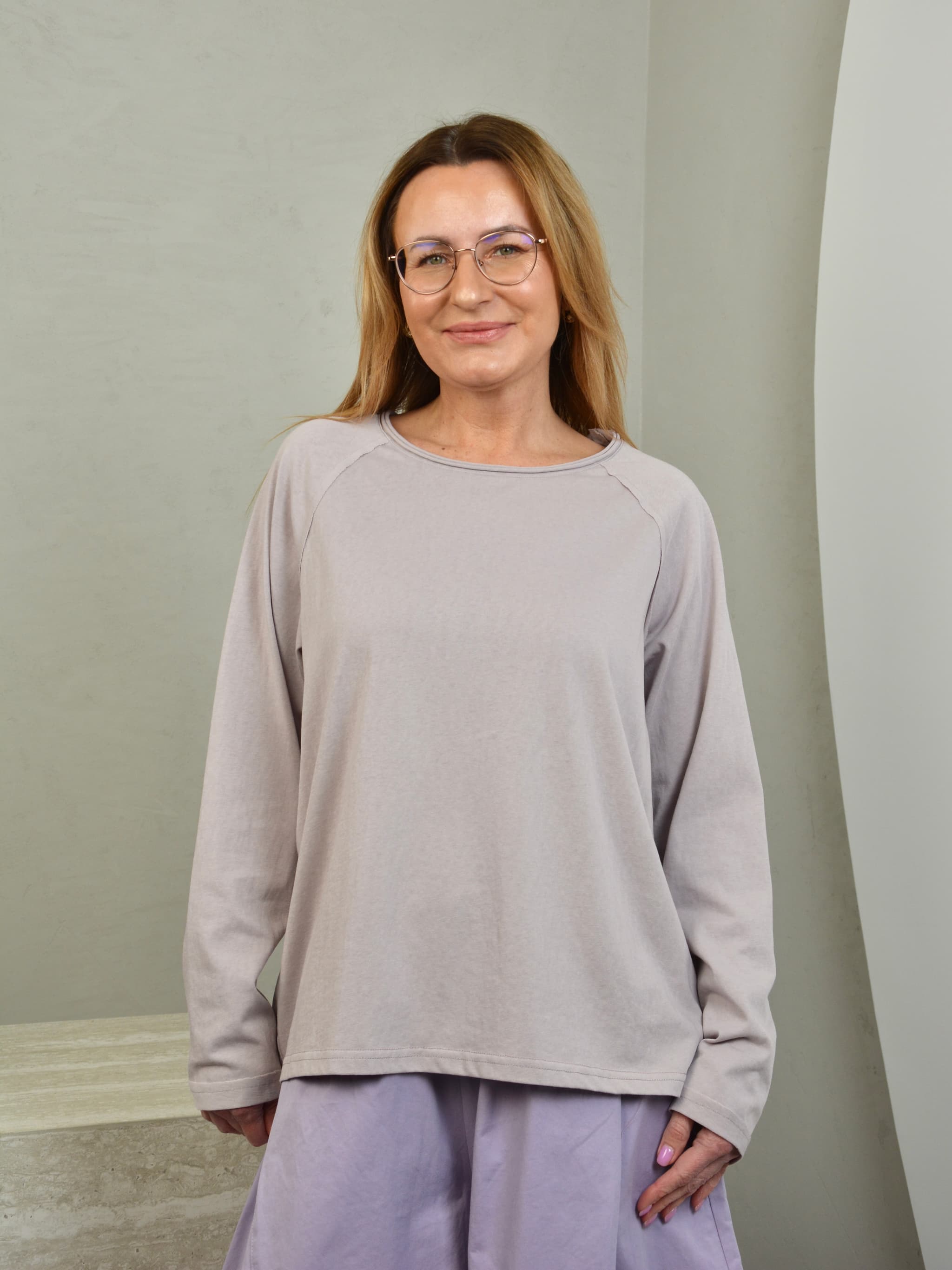 Bluzka z długim rękawem